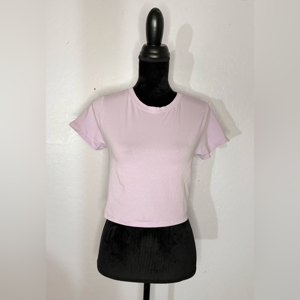 Fashion Nova Light Purple Crop Top